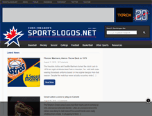 Tablet Screenshot of news.sportslogos.net